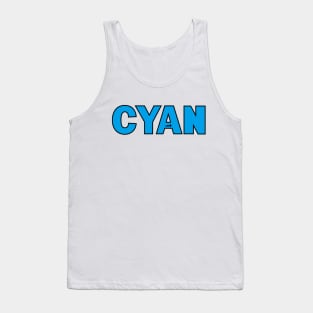 Cyan Tank Top